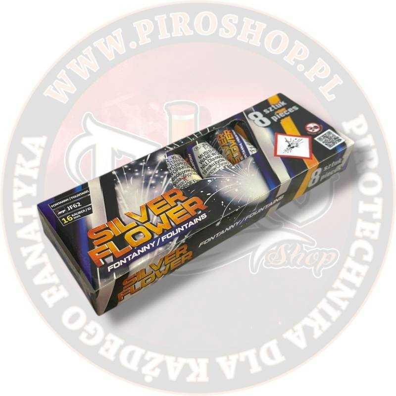 Fontanny JF62 Silver Flower 8 szt.