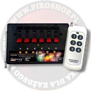 6-Channel Wireless Fireworks Firing System
