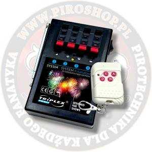 System do zdalnego odpalania fajerwerków 4-kanałowy